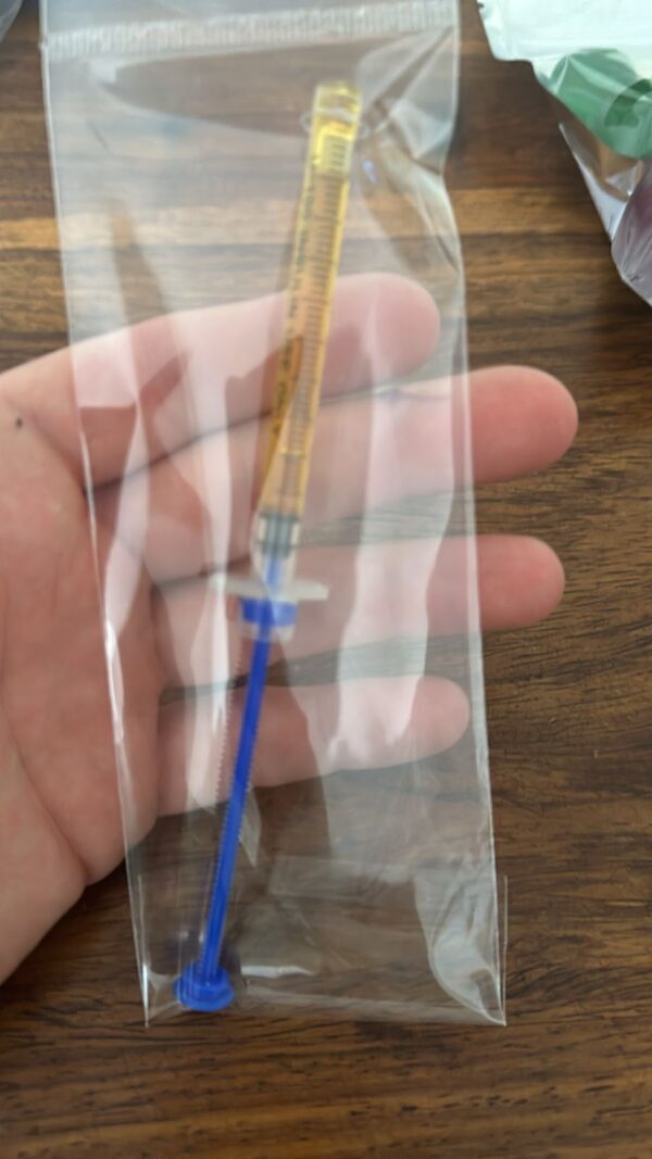 5ml distillate syringe
