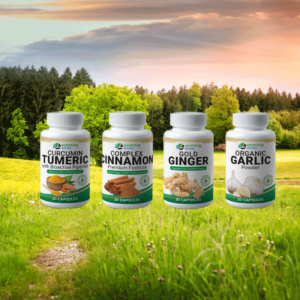 Organic Supplements Combo 4x 60s