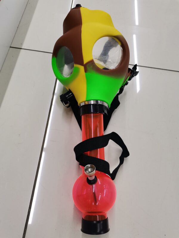 Dreamliner Acrylic Bong with Mask – Assorted – 36mm – 344400/380 - Image 3