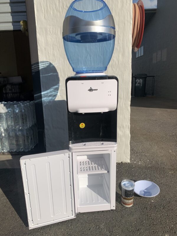 Water Dispenser Hot & Cold BY553 With Egg shape dispenser bottle with mineral stones