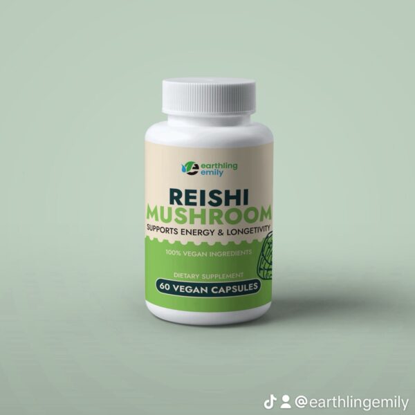 Reishi Mushroom capsules 60s - Relaxation and sleep