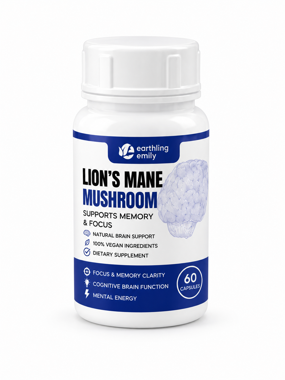 Lion’s Mane Mushroom - Supports Memory & Learning