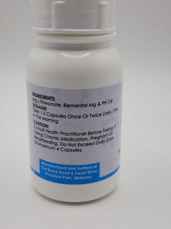 Magnesium L-Threonate 60 capsules - Brain Health - Image 4