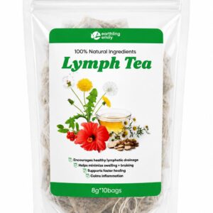 Earthling Emily Lymph Tea 10 Tea Bags — Natural Lymphatic Drainage and Total-Body Renewal
